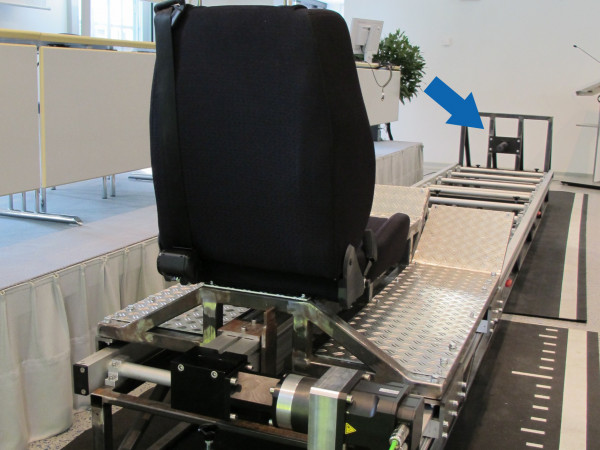 Impact protection for accident simulators